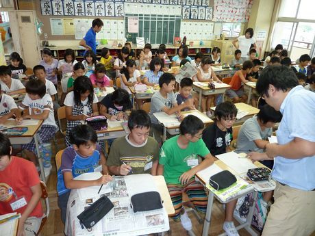 新聞の構成 作り方学ぶ 栃木市大宮北小 Nie しもつけ新聞塾 Nie しもつけ新聞塾 下野新聞 Soon スーン