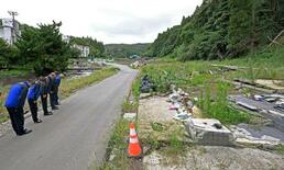 奥能登豪雨から１年、犠牲者悼む