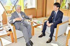 新春知事対談2025　新たな価値観創造の年に　人口減少、物価高、LRT…