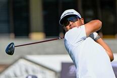 米男子ゴルフ、久常が6位に浮上