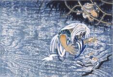 描き手の工夫、質感間近に