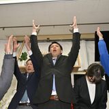 衆院選栃木3区　無所属・渡辺真太朗氏が初当選「勝利は皆さんのもの」　自民・簗氏は比例復活、本紙取材に応じず