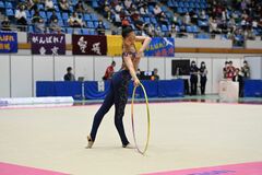 とちぎ国体会期前競技第８日・新体操