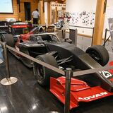 合併70年記念しレースカー展示　ふみの森もてぎで22日まで　SFキャラバン