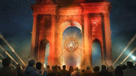 ミラノとコルティナ２都市に聖火