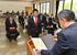当選者らが出席した当選証書付与式