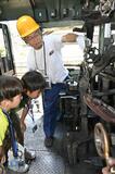 ＳＬ、運転台も格好いい