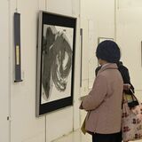 墨痕鮮やか100作品　宇都宮・FKDインターパーク店で「栃木の書壇50人展」開幕 