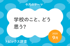 小中学生*の８割は ｢学校が好き｣ 。 それでも半数近くは ｢朝、学校に行きたくないと思うことがある｣ 。
