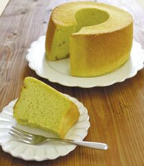 ブロッコリーのシフォンケーキ