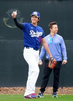 大谷らドジャース勢キャンプイン