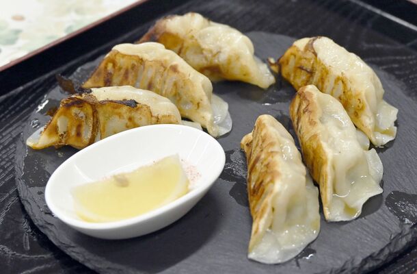 ナルコユリ餃子