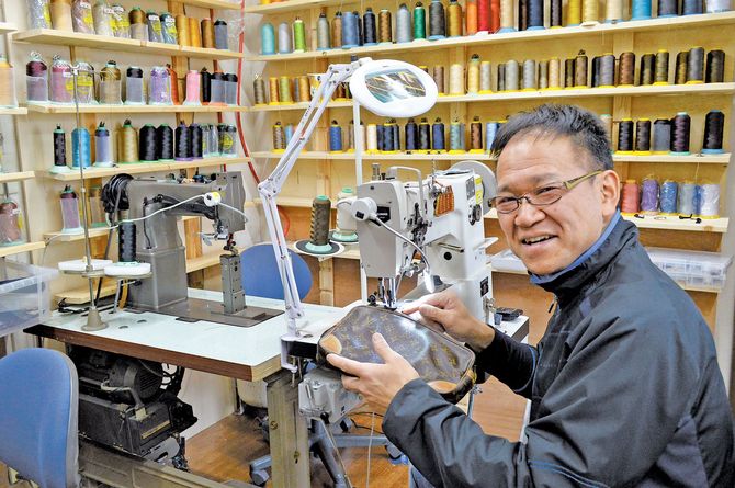 「思い通りに仕上がった時のうれしさはひとしお」店主の池澤さん