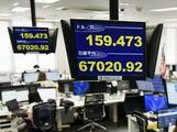 東証、初の6万7000円