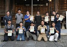 風鈴イベントで町の魅力発信　茂木町商工会青年部と真岡ＪＣ