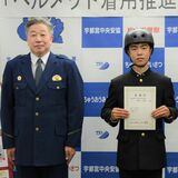 ヘルメット着用推進へ　宇都宮高がモデル校に　県警初