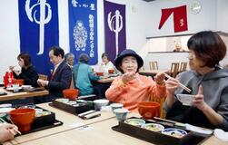 復興へ旅館加賀屋が食堂オープン