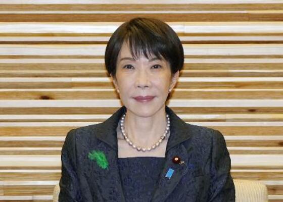 　高市早苗首相＝４月２１日、首相官邸