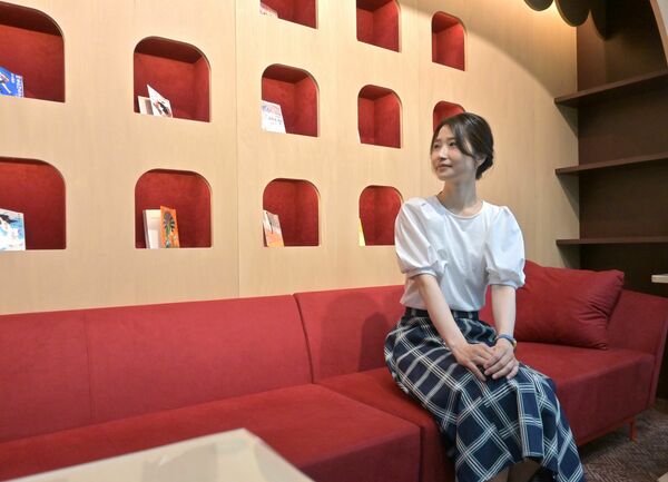 読書顧問に就任したベルさん