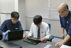 パソコン再生作業、障害者が活躍