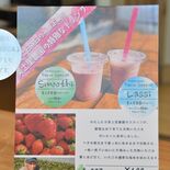 茂木協力隊員開発ドリンク人気　イチゴスムージーなど　道の駅で販売
