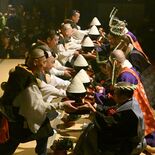 「残さず食べろ」威勢よく　世界遺産・日光山輪王寺で強飯式
