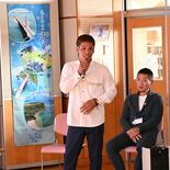 モズクはどうやって育つの？　宇都宮・横川東小で漁師による食育授業　養殖…