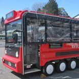 世界遺産エリアを走る電動バス「グリスロ」に新ルート　日光駅から「憾満ケ…