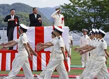 海上保安学校 卒業式に首相