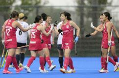 女子日本代表、韓国下す