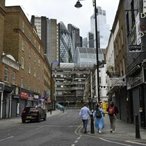 数値を「見える化」　英国の色分け地図