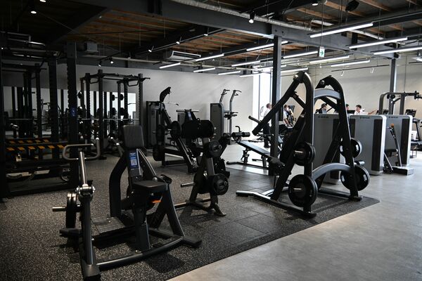 17日にオープンする「ＬｉｆｅＦｉＴカンセキ真岡店」＝15日午後、真岡市