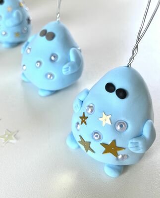 百目鬼のクリスマスオーナメント