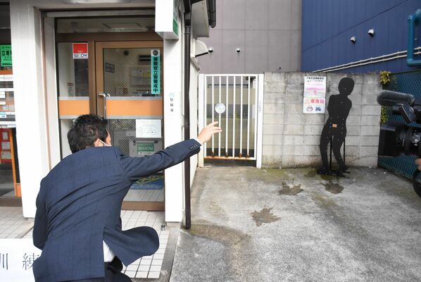 カラーボールの投球訓練