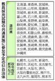 共通教員試験、本県も