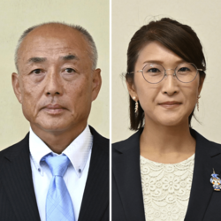 那珂川町長選、新人の前町議２氏が届け出　午前９時現在
