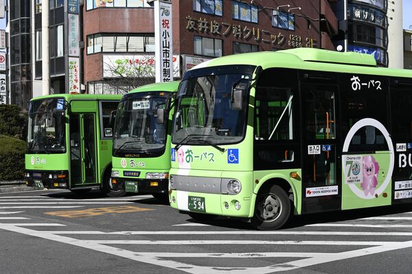 １０月から運賃改定する「おーバス」