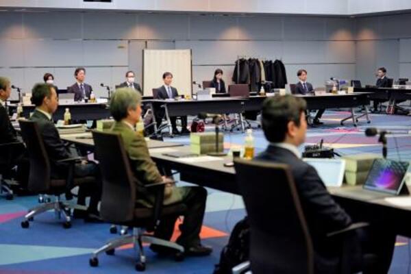 危険運転致死傷罪の見直しを議論する法制審議会の部会=9日午前、法務省