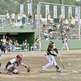 暑さ負けじと栃木ＧＢへ熱視線　下野新聞社冠試合に851人　信濃に１－４で敗れる