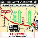 LRTの東武宇都宮線乗り入れへ　福田知事、2025年度に東武鉄道や市と協議開始意向　公約の奥日光ロープウエー構想も