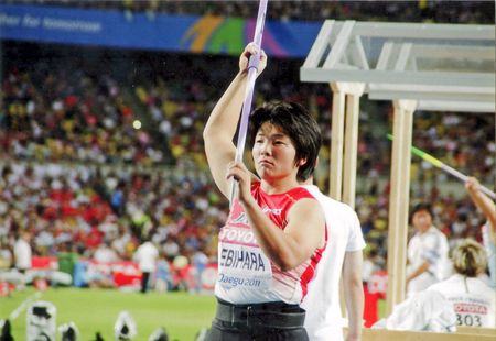 ２０１１年世界陸上大邱大会に出場した時の有希さん