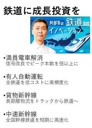 阿部等さんの提言をまとめた表