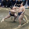 若ノ勝（宇都宮市出身）は玉鷲から白星　大相撲夏場所5日目