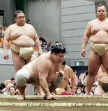 ３３歳宇良、巡業の稽古皆勤