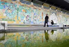 フレスコ壁画 20年目に