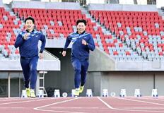 アジア大会会場 佐藤風らが試走