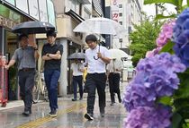 栃木県内で梅雨入り