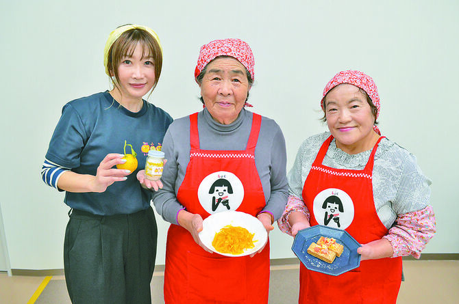 写真説明／左から三浦さん、塩井さん、江連さん