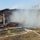 大田原で建物火災