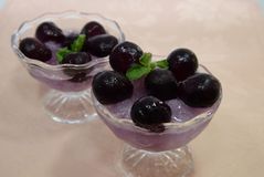 ＜ぶどうとミントのシャーベット＞とろける甘さと清涼感